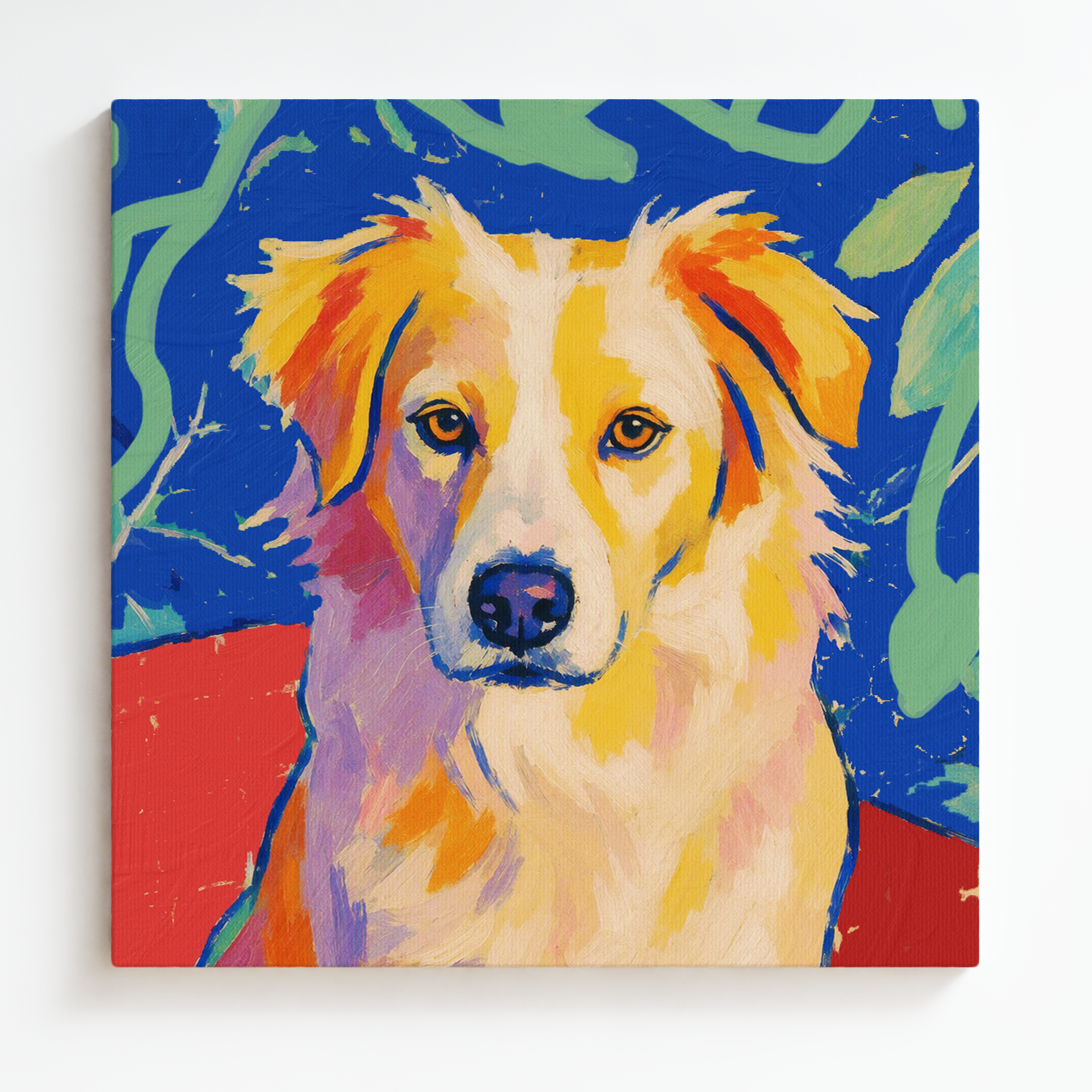 Custom Pet Portrait on Canvas x PetPark Art