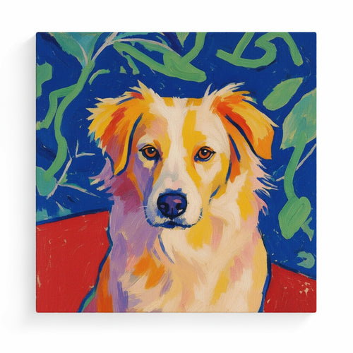 Custom Pet Portrait on Canvas x PetParkArt
