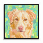 Custom Pet Portrait on Canvas x PetParkArt
